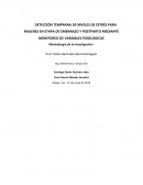 DETECCIÓN TEMPRANA DE NIVELES DE ESTRÉS PARA MUJERES EN ETAPA DE EMBARAZO Y POSTPARTO