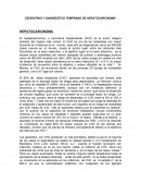ESCRUTINIO Y DIAGNÓSTICO TEMPRANO DE HEPATOCARCINOMA
