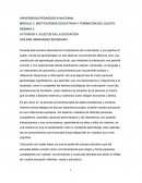 MÓDULO 3. INSTITUCIONES EDUCATIVAS Y FORMACIÓN DEL SUJETO