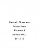 Finanzas. Mercado Financiero