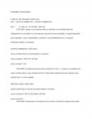 INFORME FINANCIERO CAPITAL DE TRABAJO