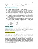 Vigilia a la Virgen de Suyapa