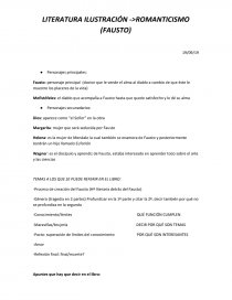 Literatura fausto. Página 1