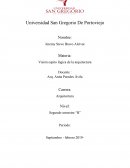 Visión espito lógica de la arquitectura