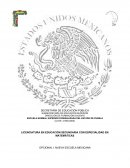 PROPUESTA "MAPA CURRICULAR PREESCOLAR NEM