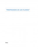 Propiedades de los fluidos