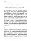 Competencias para redactar un texto