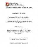 Efectos del cianuro en el organismo humano