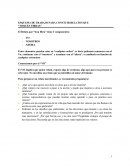 ESQUEMA DE TRABAJO PARA CONSTUIR RELATOS QUE “TOQUEN FIBRAS”
