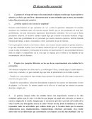 El desarrollo sensorial