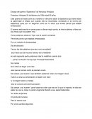 Ensayo del poema "esperanza" de Francisco hinojosa