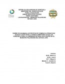 ANTEPROYECTO DE INVESTIGACION ALIMENTICIA