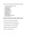 Practica Gramatica española