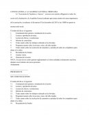 CONVOCATORIA SECION ORDINARIA