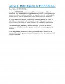 Datos básicos de PROCOS S.L.