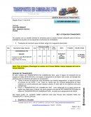 Formato de cotizacion transporte