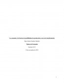 La economía y la frontera de posibilidades de producción a curva de transformación