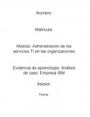 Caso de exito Empresa IBM