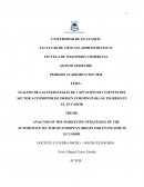 ANALISIS DE LAS ESTRATEGIAS DE CAPTACIÓN DE CLIENTES DEL SECTOR AUTOMOTOR DE ORIGEN EUROPEO PARA SU INGRESO EN EL ECUADOR