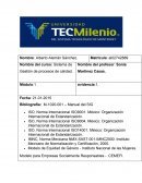 Sistema de Gestión de procesos de calidad