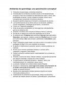 Ambientes de aprendizaje: una aproximación conceptual