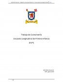 Encuesta Longitudinal de Primera Infancia