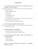 Cuestionario Finanzas . MERCADO DE CAPITALES