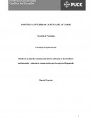Diseño de un plan de comunicación interna enfocada en los beneficios institucionales y sistema de remuneración para la empresa Hispamoda