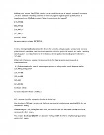 Interes simple ejercicio. Página 1