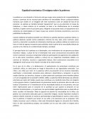 Equidad económica: El estigma sobre la pobreza