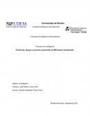 Productos, bienes y servicios producidos en Michoacán actualmente