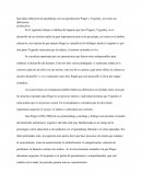 Que tanto influyeron al aprendizaje con sus aportaciones Piaget y Vygotsky, así como sus diferencias