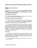 INFORME DE ATESTIGUAMIENTO SOBRE INGRESOS DE PERSONAS NATURALES