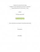 Trabajo de psicologia. Autores representativos que impactan en la psicología organizacional