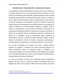 NACIONALIDAD Y CIUDADANIA EN LA LEGISLACIÓN CHILENA
