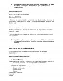 Presupuesto de Inversion