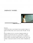Trabajo cadena de favores