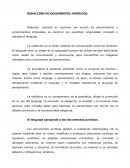 Redaccion documentos juridicos