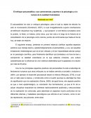 Ensayo persuasivo frente a limitaciones del Psicoanalisis