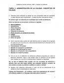 Administración de la calidad. Conceptos de calidad