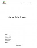 Informe de Iluminación
