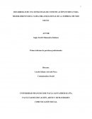 DESARROLLO DE UNA ESTRATEGIA DE COMUNICACIÓN INTERNA PARA MEJORAMIENTO DEL CLIMA ORGANIZACIONAL DE LA EMPRESA MUNDO STETIC