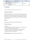 Trabajo: Planificación y diseño de una excursión