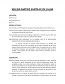 Iglesia Matriz de Jauja