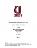 GERENCIA ESTRATEGICA UEES DEBER 1