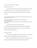 Entrevista sobre conceptos de Educación