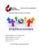 Las instituciones y su papel en el estado