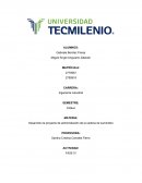 Desarrollo de proyecto de administración de la cadena de suministro