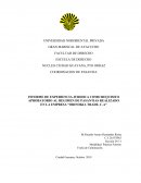 INFORME DE EXPERIENCIA JURIDICA COMO REQUISITO APROBATORIO AL REGIMEN DE PASANTIAS REALIZADO EN LA EMPRESA “ORINOKIA TRADE, C.A”