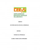 Factores que influyen en el aprendizaje